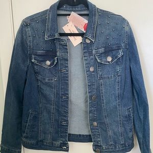 NWT Juicy Couture Studded Denim Jacket Size S